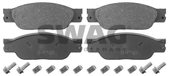 99 11 6085 SWAG Brake Pad Set, disc brake