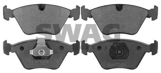 99 11 6086 SWAG Brake Pad Set, disc brake