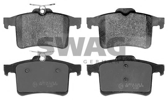 99 11 6089 SWAG Brake Pad Set, disc brake