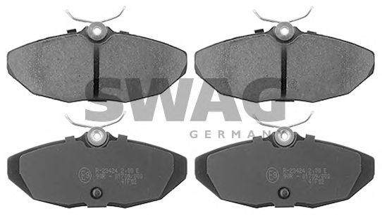99 11 6090 SWAG Brake Pad Set, disc brake