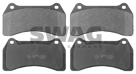 99 11 6091 SWAG Brake Pad Set, disc brake