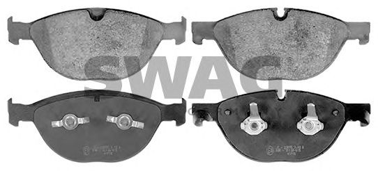 99 11 6092 SWAG Brake System Brake Pad Set, disc brake