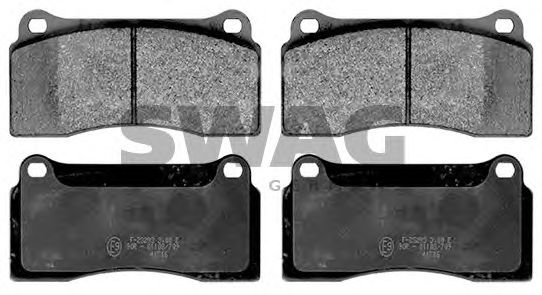 99 11 6094 SWAG Brake Pad Set, disc brake