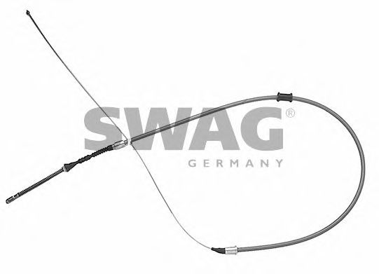 99 90 4672 SWAG Cable, parking brake