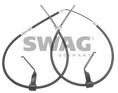 99 90 5781 SWAG Brake System Cable, parking brake
