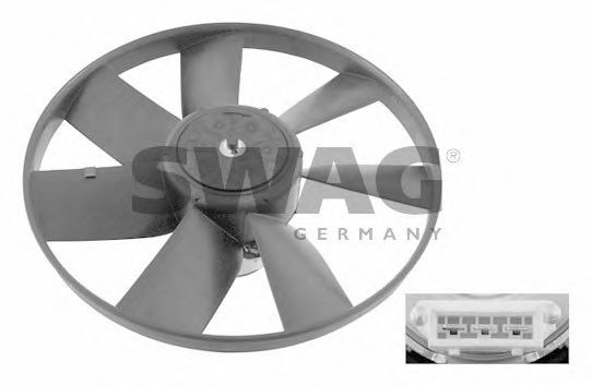 99 90 6993 SWAG Cooling System Fan, radiator