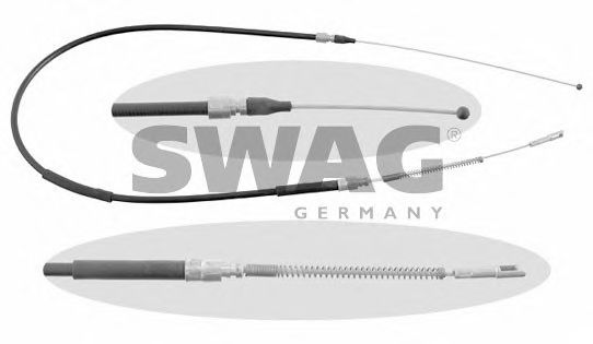 99 91 0592 SWAG Cable, parking brake