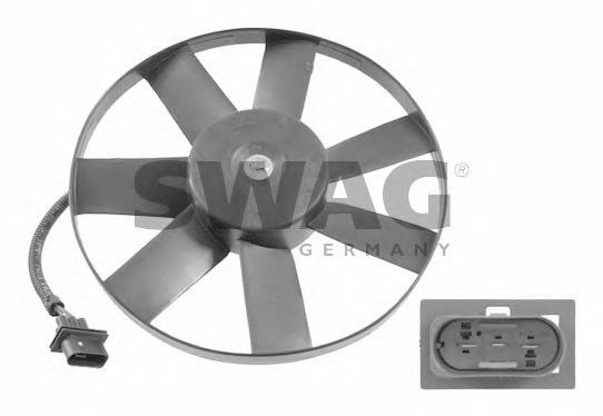 99 91 4748 SWAG Cooling System Fan, radiator