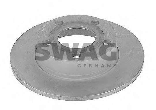 99 99 0010 SWAG Brake Disc