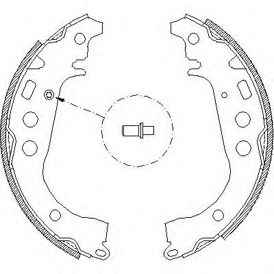 4101.00 ROADHOUSE Wheel Suspension Track Control Arm