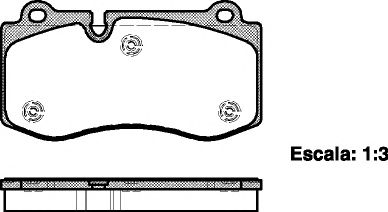 21202.00 ROADHOUSE Brake Pad Set, disc brake