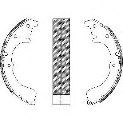 4321.00 ROADHOUSE Cable, parking brake