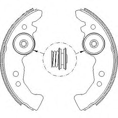 4617.00 ROADHOUSE Gasket, cylinder head cover