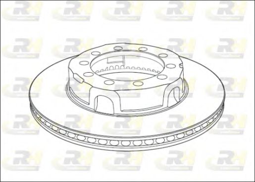 NSX1017.20 ROADHOUSE Brake Disc