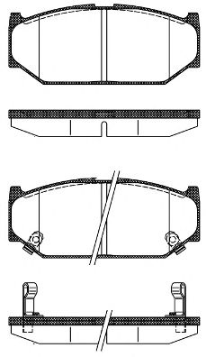 21381.12 ROADHOUSE Suspension Mounting, leaf spring