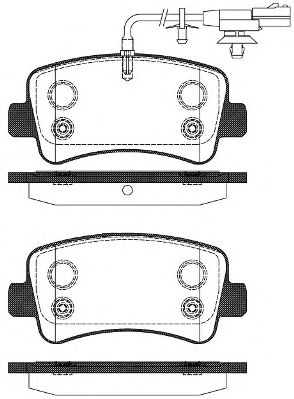 21439.11 ROADHOUSE Brake System Brake Pad Set, disc brake