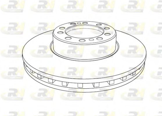 NSX1193.20 ROADHOUSE Brake System Brake Disc