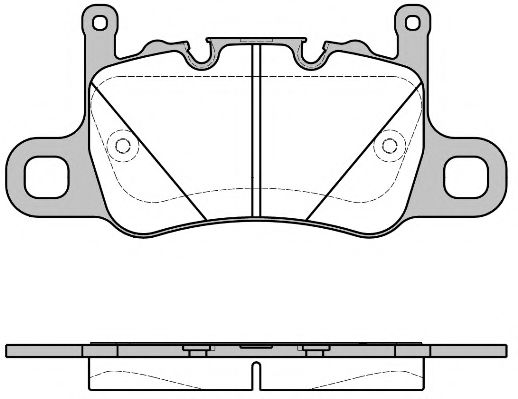 21598.00 ROADHOUSE Brake System Brake Pad Set, disc brake
