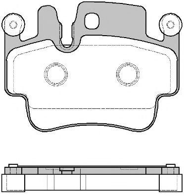 2982.10 ROADHOUSE Brake System Brake Pad Set, disc brake