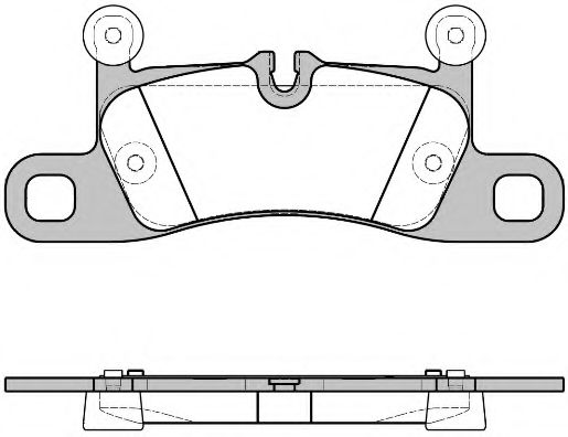 21379.40 ROADHOUSE Brake System Brake Pad Set, disc brake