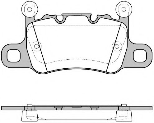21598.10 ROADHOUSE Brake Pad Set, disc brake