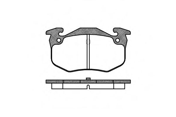 0144.60 REMSA Brake System Brake Pad Set, disc brake