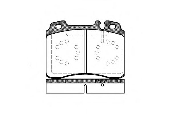 0379.20 REMSA Brake Pad Set, disc brake