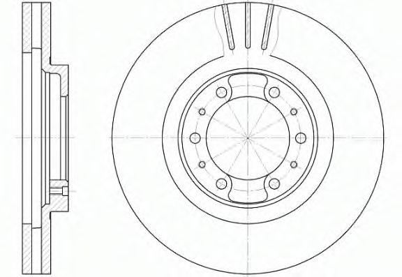 6868.10 remsa Brake System Brake Disc