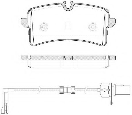 1505.12 REMSA Deflection/Guide Pulley, v-ribbed belt