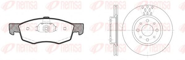 8172.00 remsa Suspension Coil Spring