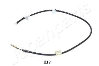 BC-117 JAPANPARTS Cable, parking brake