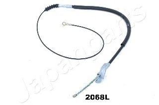BC-2068L JAPANPARTS Cable, parking brake