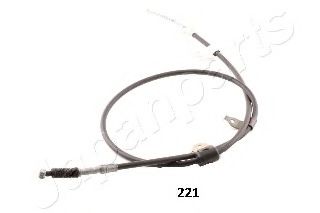 BC-221 JAPANPARTS Cable, parking brake