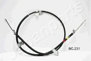 BC-231 JAPANPARTS Cable, parking brake