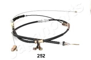 BC-252 JAPANPARTS Brake System Cable, parking brake