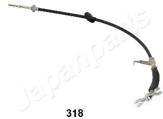 BC-318 JAPANPARTS Cable, parking brake