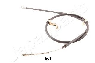 BC-501 JAPANPARTS Cable, parking brake