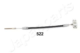 BC-522 JAPANPARTS Cable, parking brake