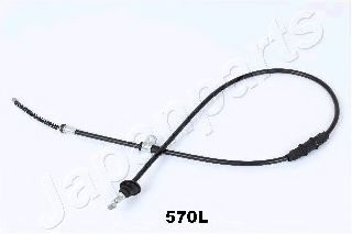 BC-570L JAPANPARTS Cable, parking brake