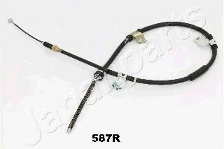 BC-587R JAPANPARTS Cable, parking brake