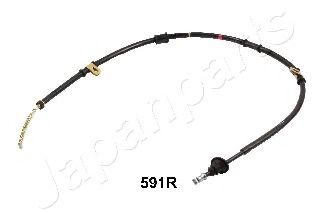 BC-591R JAPANPARTS Cable, parking brake