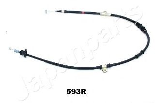BC-593R JAPANPARTS Cable, parking brake