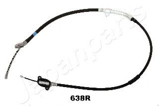 BC-638R JAPANPARTS Cable, parking brake