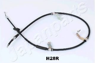 BC-H28R JAPANPARTS Cable, parking brake