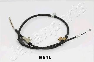 BC-H51L JAPANPARTS Cable, parking brake
