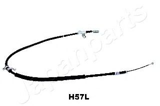 BC-H57L JAPANPARTS Cable, parking brake