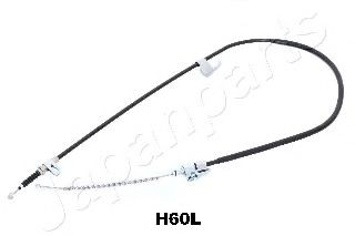 BC-H60L JAPANPARTS Brake System Cable, parking brake
