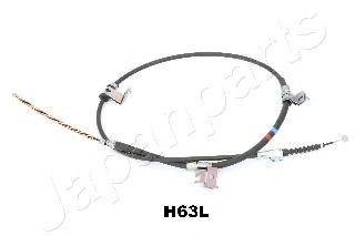 BC-H63L JAPANPARTS Cable, parking brake