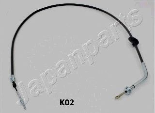 BC-K02 JAPANPARTS Brake System Cable, parking brake