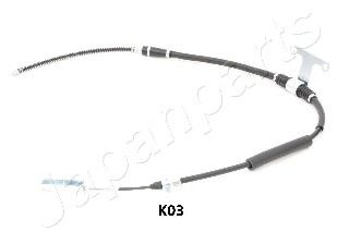 BC-K03 JAPANPARTS Cable, parking brake